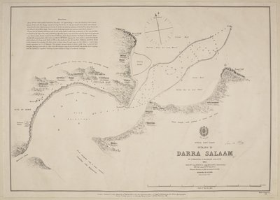 Entré till Darra Salaam, av befälhavare R. Bradshaw, HMS Star av English School