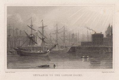 Ingång till London Docks av English School