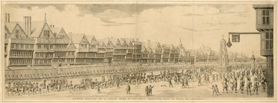 Roy Tres Chrestiens drottningmoderns kungliga inträde i City of London av English School