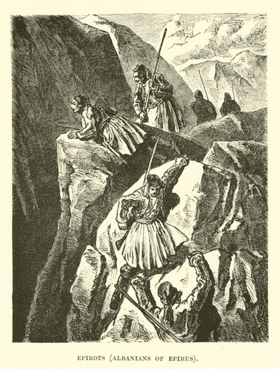 Epirots, albaner från Epirus av English School