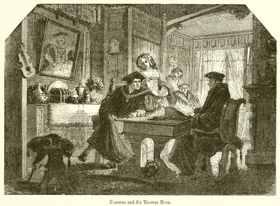 Erasmus och Sir Thomas More av English School