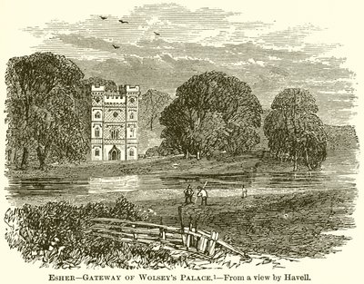 Esher--Porten till Wolseys Palace av English School