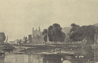 Eton College, med Wharf (gravyr) av English School