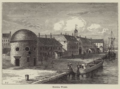 Etruria Works (gravyr) av English School