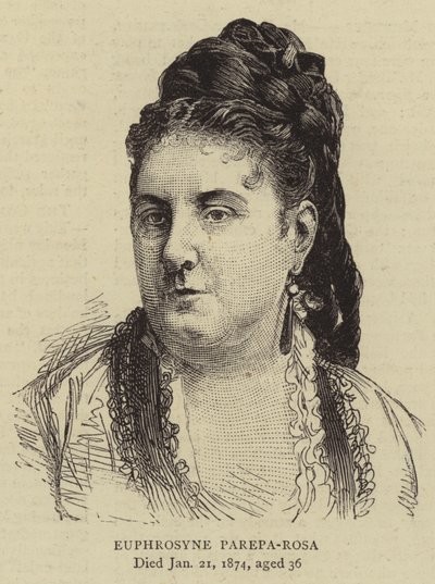 Euphrosyne Parepa-Rosa (gravyr) av English School