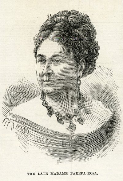 Euphrosyne Parepa-Rosa, Illustration för The Graphic, 7 februari 1874 av English School