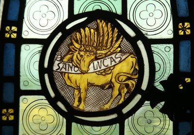 Evangelist emblem: St Luke av English School