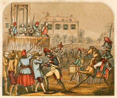 Avrättning av Ludvig XVI av Frankrike av English School