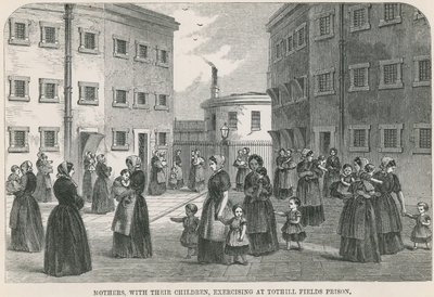 Tränar på Tothill Fields Prison av English School