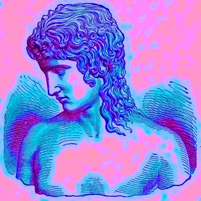 Extreme of Ethnic Divergence - Highest Type - I: Eros of Praxiteles, illustration från With the Worlds People av John Clark Ridpath, publicerad 1912 (digitalt förbättrad bild) av English School