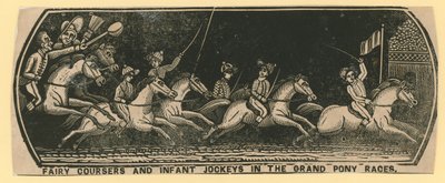 Fairy Coursers och Infant Jockeys i Grand Pony Races av English School