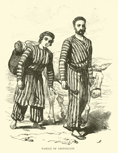 Familj av nestorianer av English School