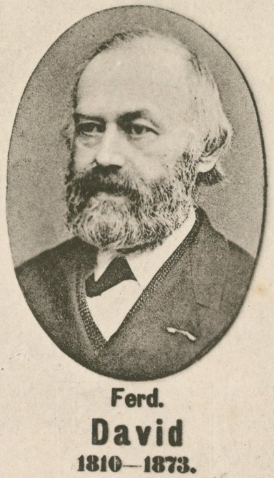 Ferdinand David (gravyr) av English School