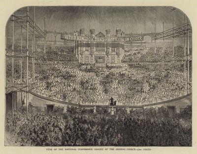 National Temperance Leagues fest i Crystal Palace, 5000 Voices (gravyr) av English School