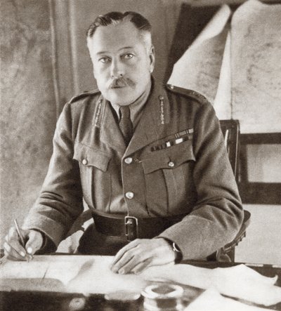 Fältmarskalk Douglas Haig av English School