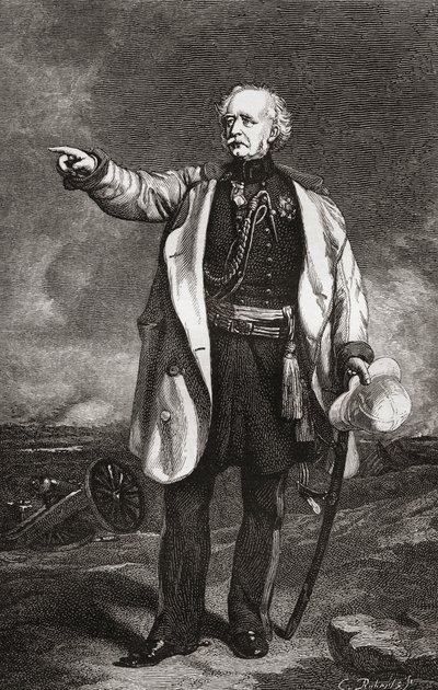 Fältmarskalk Hugh Gough, från The Magazine of Art, publicerad 1878 av English School