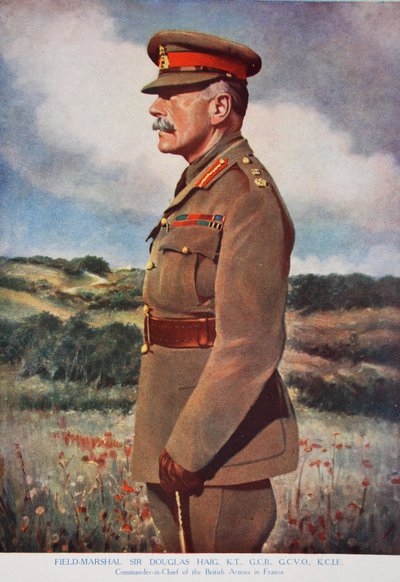 Fältmarskalk Sir Douglas Haig, 1914-19 av English School