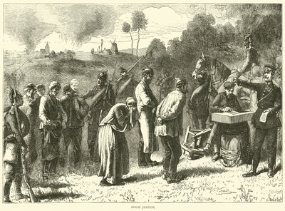 Fälträtt, september 1870 av English School