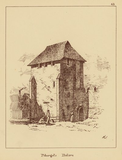 Fishergate Affischer (litografi) av English School