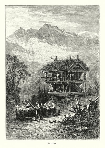 Flatdal (gravyr) av English School