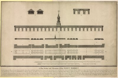 Fleet Market, London av English School