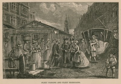 Fleet Parsons och Fleet Marriages av English School