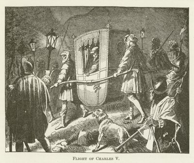 Flyg av Charles V av English School