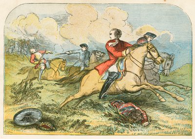 Flight of the Pretender vid Culloden av English School