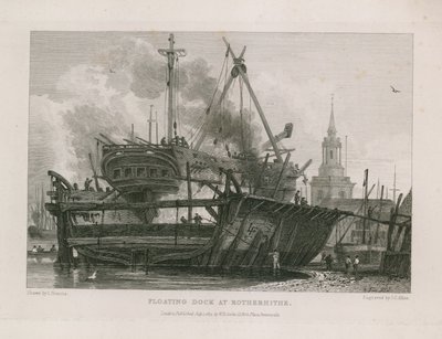 Flytbrygga vid Rotherhithe av English School