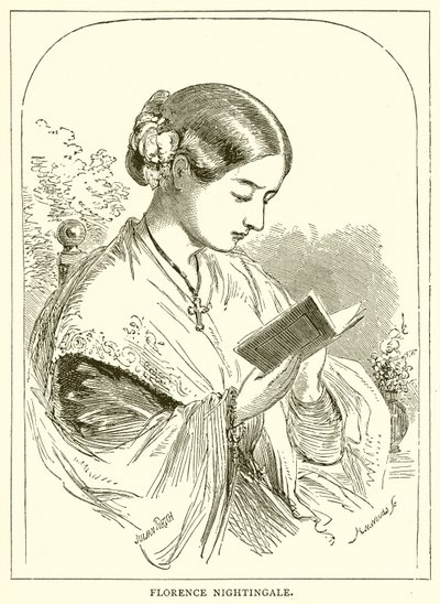 Florence Nightingale av English School