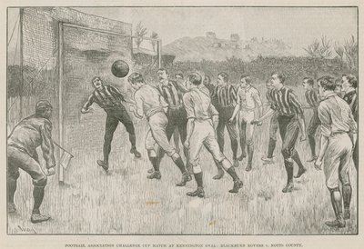 Football Association Challenge Cup-match på Kennington Oval av English School