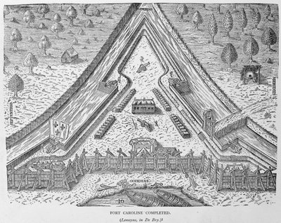 Fort Caroline Completed, från 