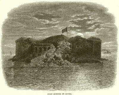 Fort Sumter i ruiner av English School