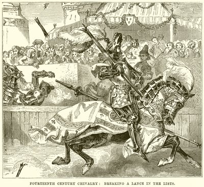 Fjortonde århundradets ridderlighet: Breaking a Lance in the Lists av English School