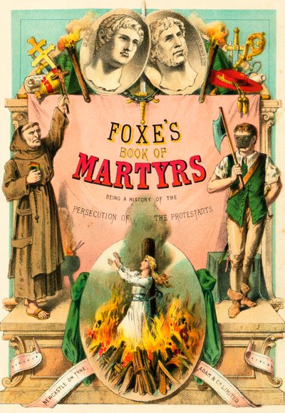 Foxes Book of Martyrs: Titelsida av English School