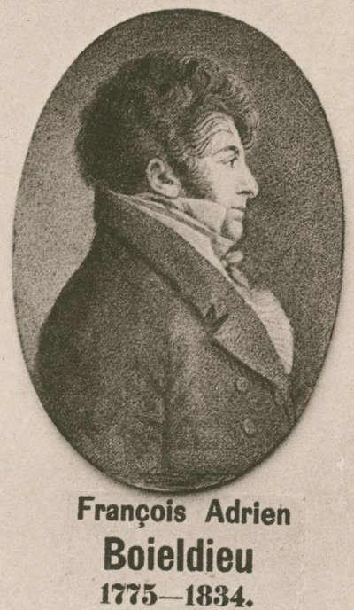 Francois Adrien Boieldieu (gravyr) av English School