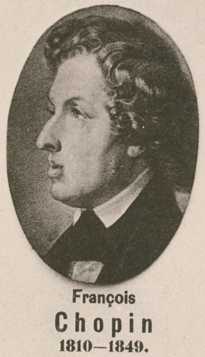 Francois Chopin (gravyr) av English School