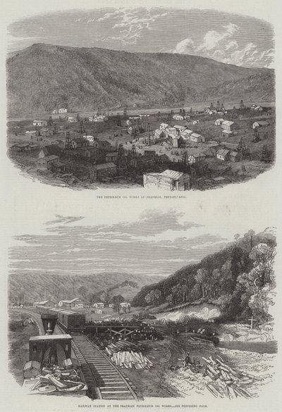 Franklin Petroleum Oil Works (gravyr) av English School