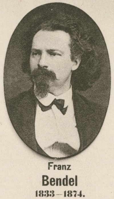 Franz Bendel (gravyr) av English School