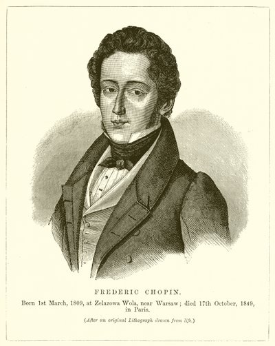 Frederic Chopin av English School