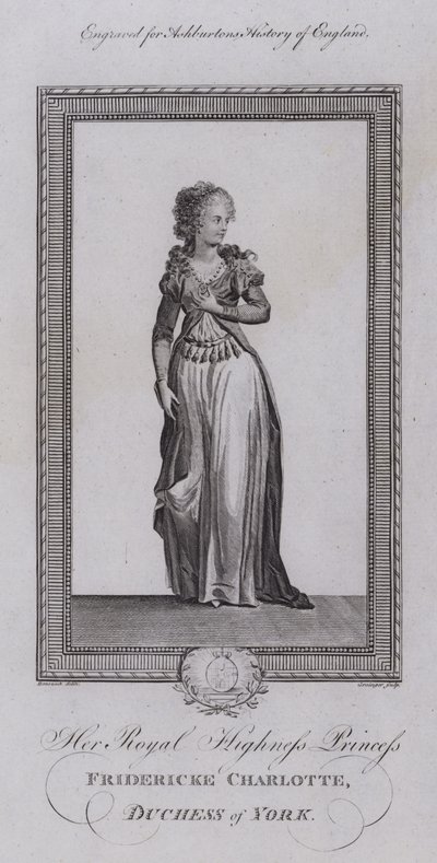 Frederica Charlotte, hertiginna av York av English School