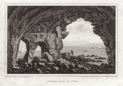 Freshwater Cavern på Isle of Wight av English School