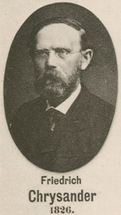 Friedrich Chrysander (gravyr) av English School