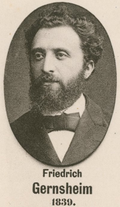 Friedrich Gernsheim (gravyr) av English School
