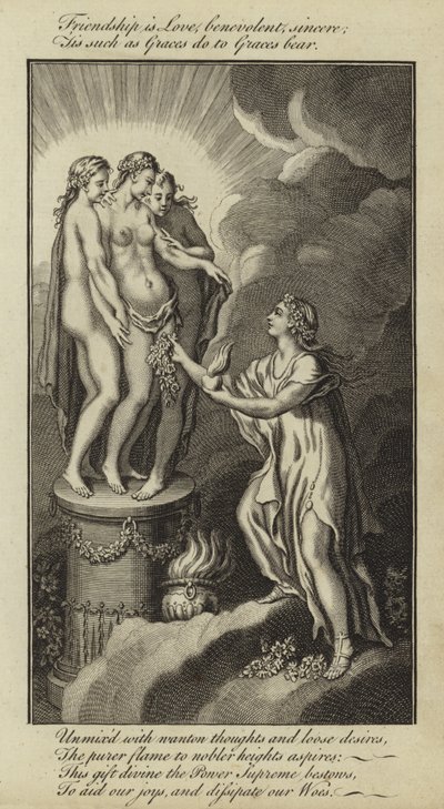 Vänskap är kärlek, välvillig, uppriktig av English School