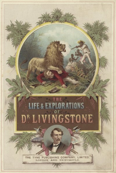 Frontispice för The Life and Explorations of David Livingstone av English School