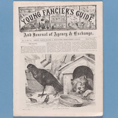 Frontispice från The Young Fanciers Guide, 1874 (se även 315145) av English School