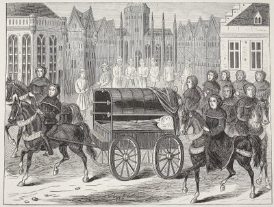Richard II:s begravning av English School