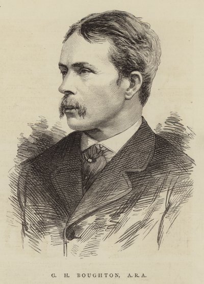 G H Boughton, ARA (gravyr) av English School