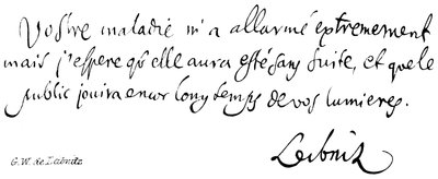 GW de Leibniz av English School